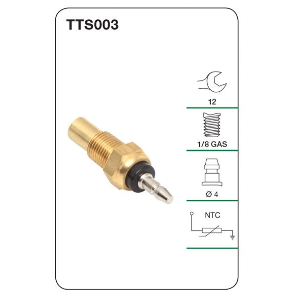 Tridon Water Temperature Sensor - TTS003 - A1 Autoparts Niddrie